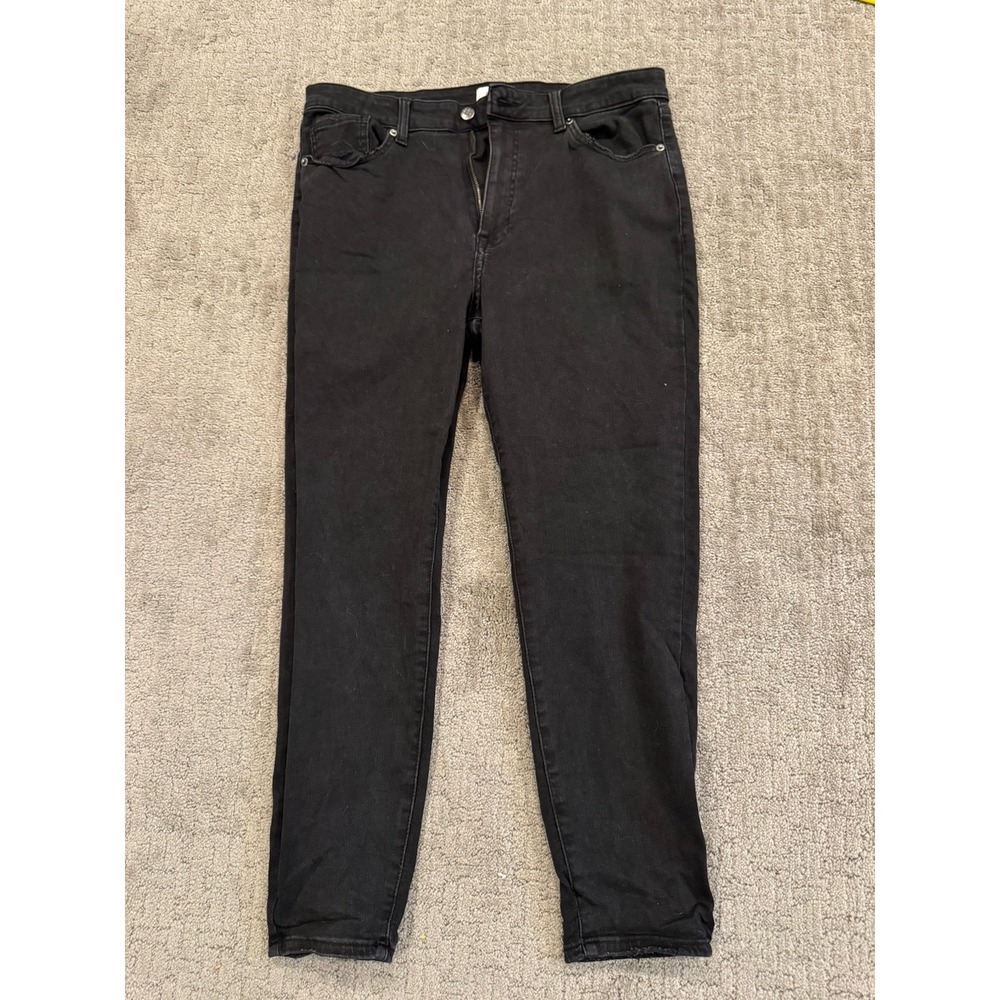 Pistola Jeans Size 32 Black Jeggings (E1)